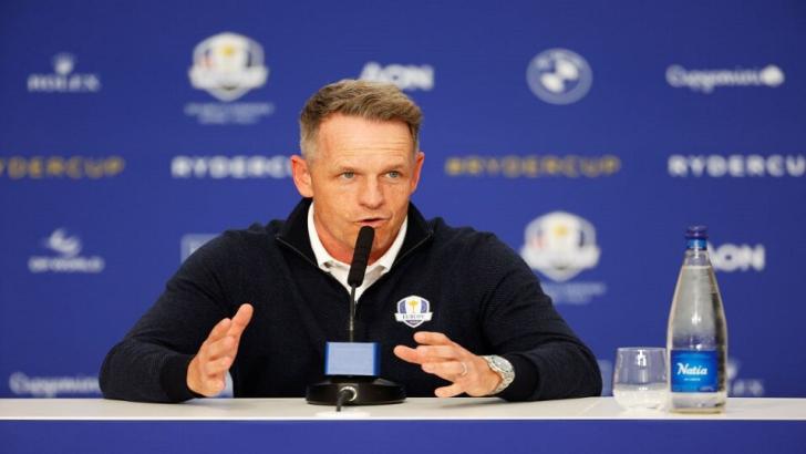 Europe Ryder Cup captain Luke Donald